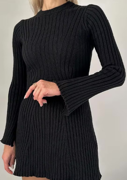 Amber | Knit Sweater Dress