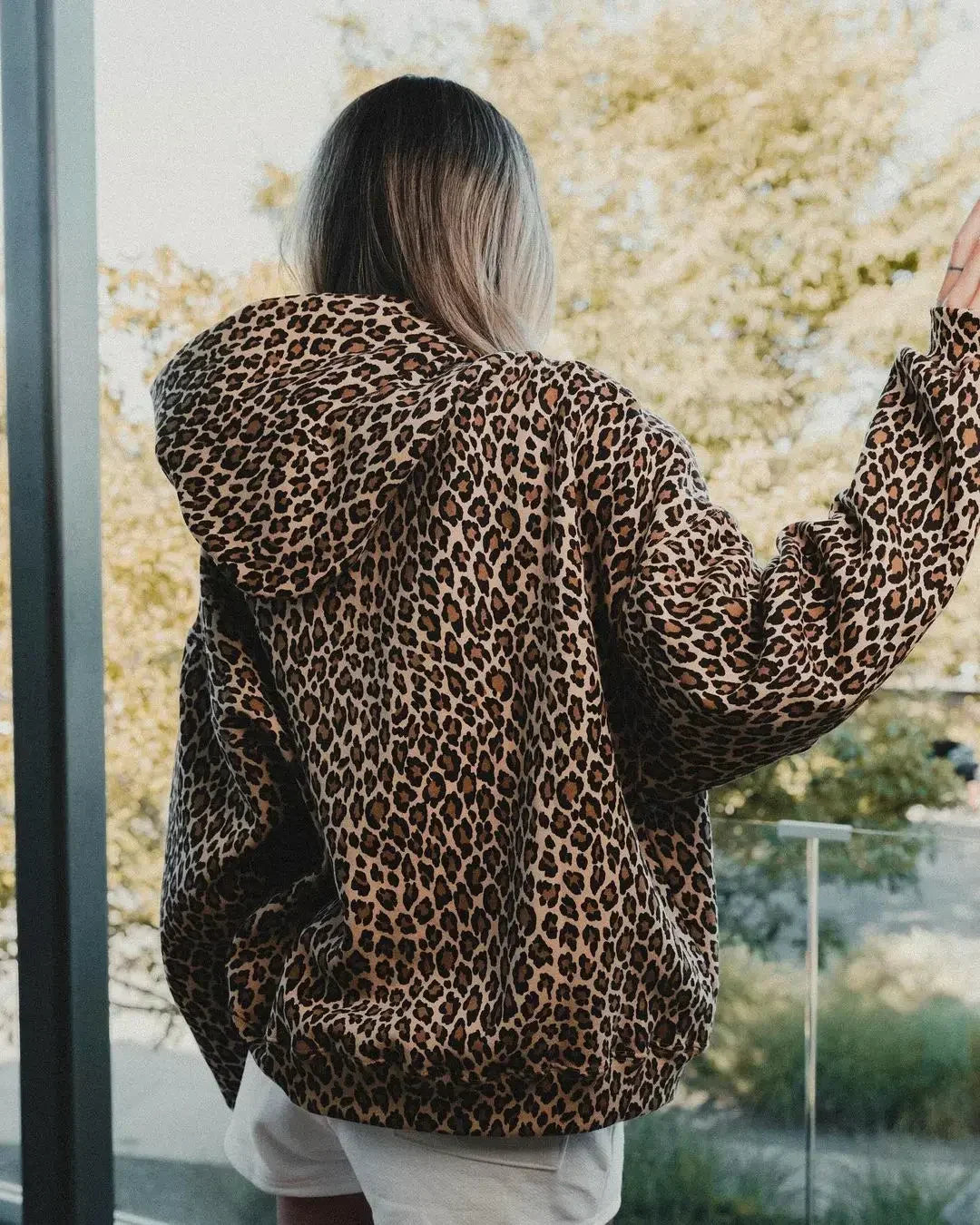 Phoebe | Comfort Leopard Hoodie (Unisex)