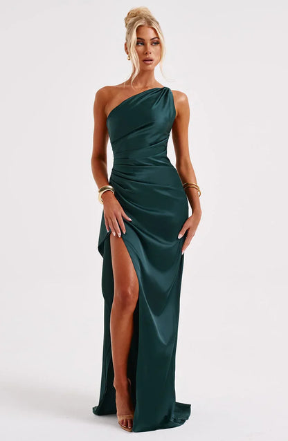 Luciana | Satin Grace Dress