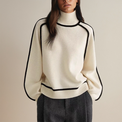 Lina | Warm & Comfortable Turtleneck Sweater