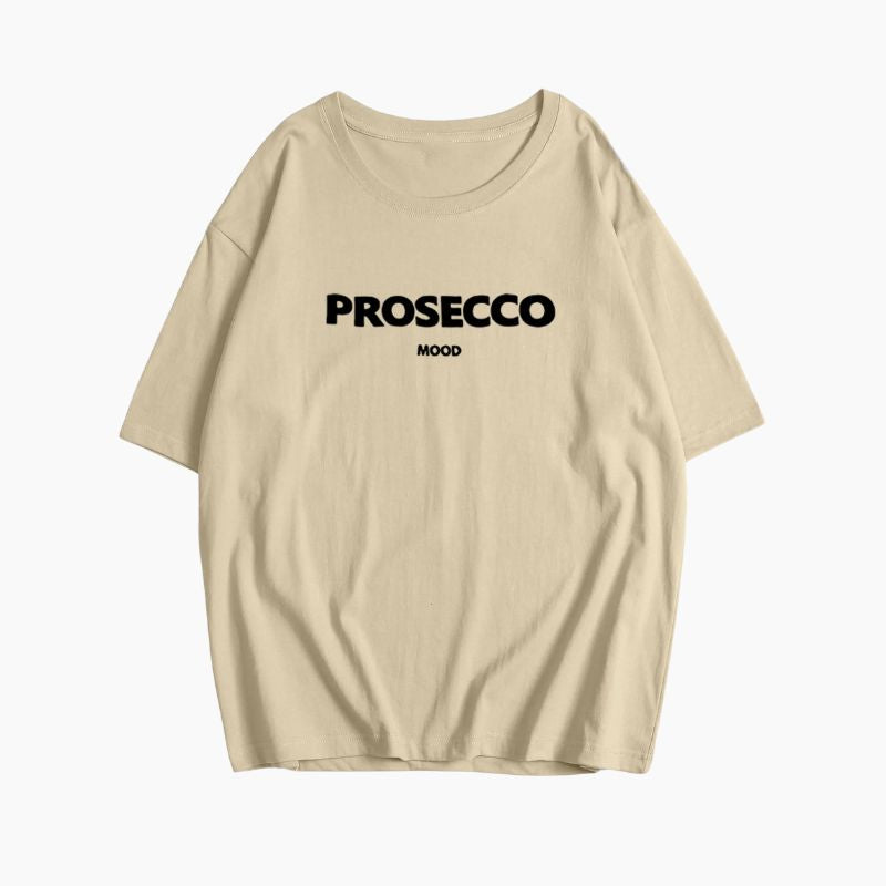 Prosecco Mood - Trendy Oversized T-Shirt