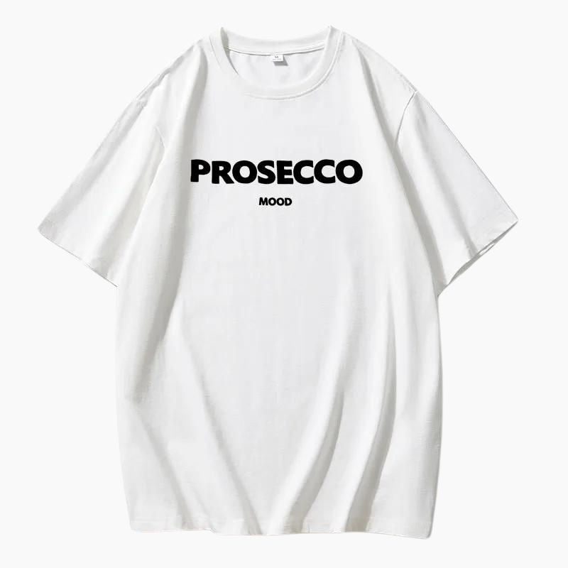 Prosecco Mood - Trendy Oversized T-Shirt